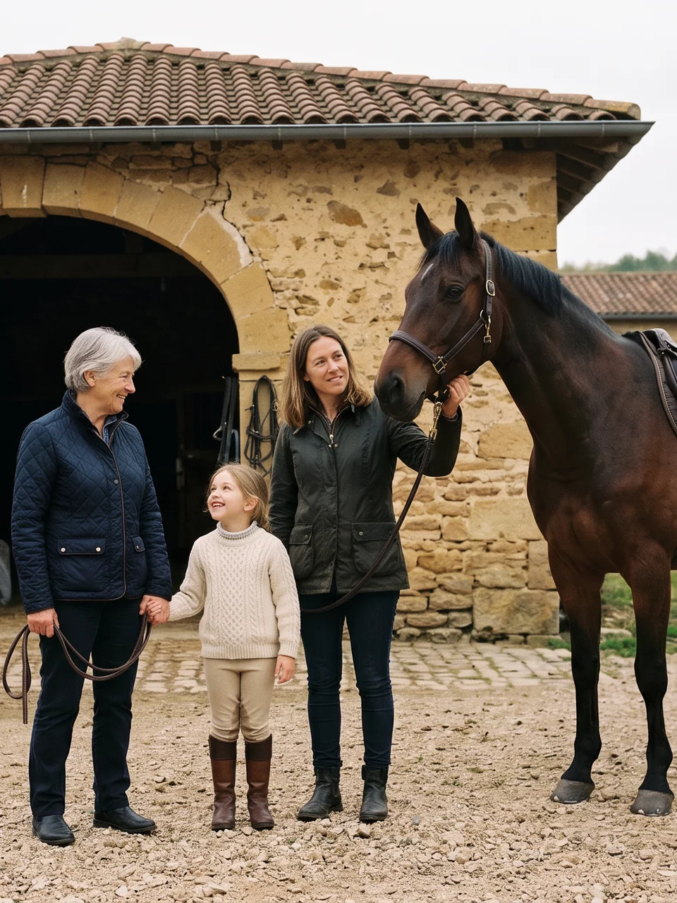 L'équipe, Les Poneys du Salerieu, centre équestre à La Chapelle-de-la-Tour